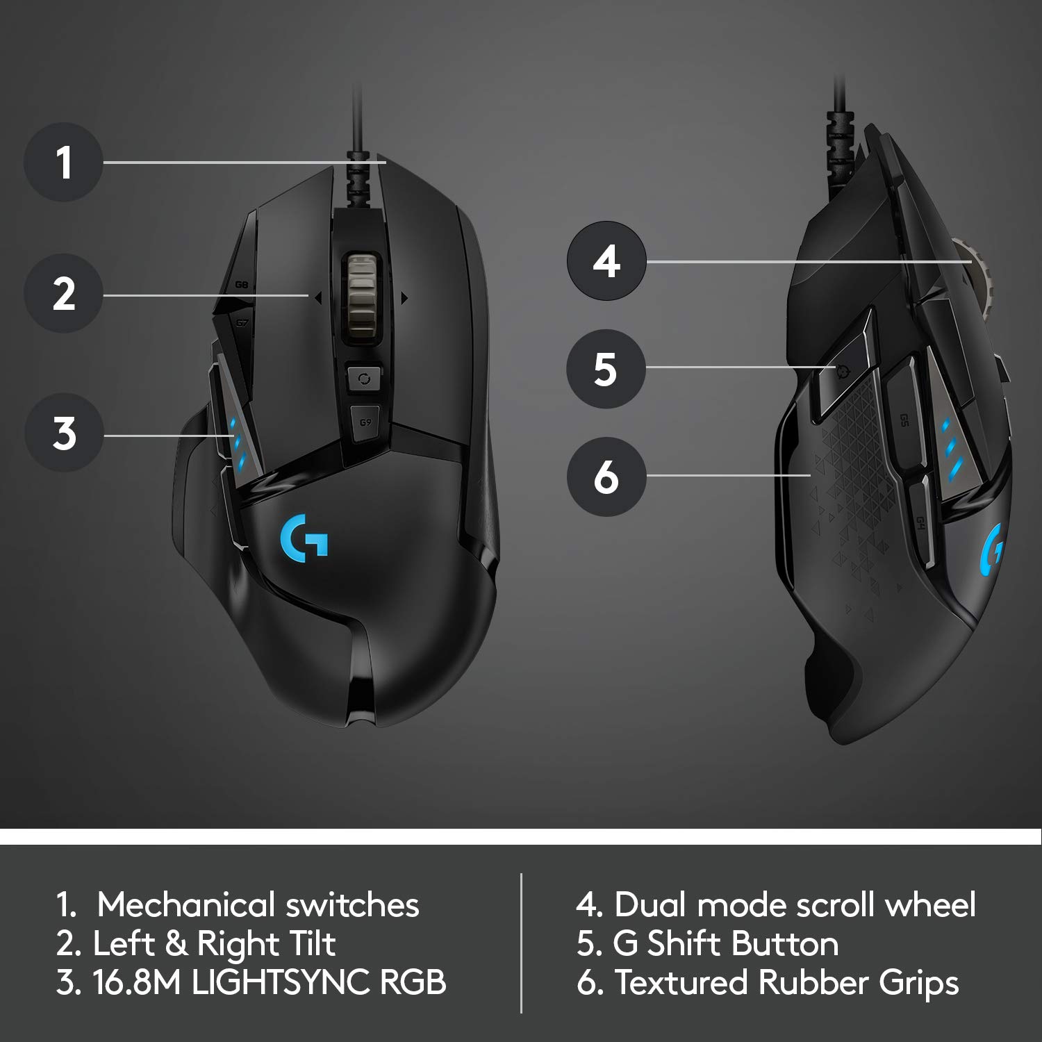 Logitech G502